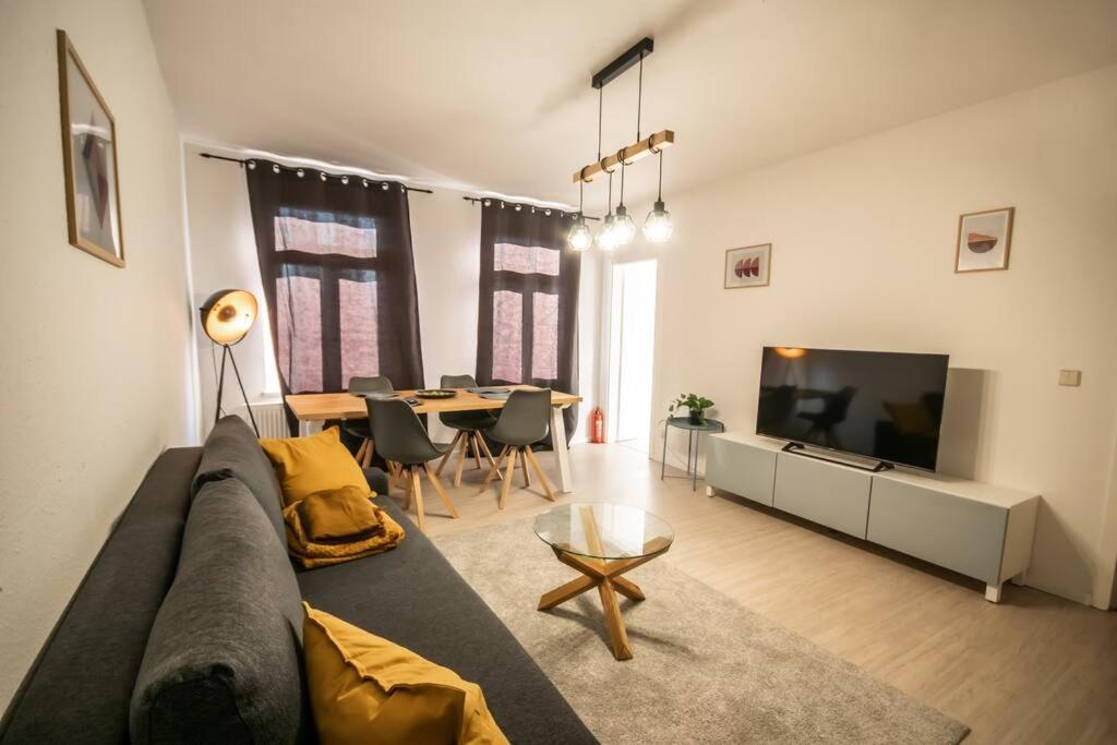 Super Lage Modern Boxspringbett *Netflix* Wlan* Apartment Кемниц Екстериор снимка