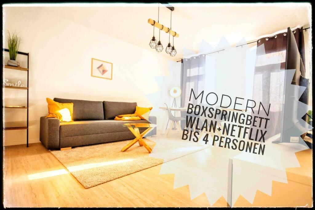Super Lage Modern Boxspringbett *Netflix* Wlan* Apartment Кемниц Екстериор снимка