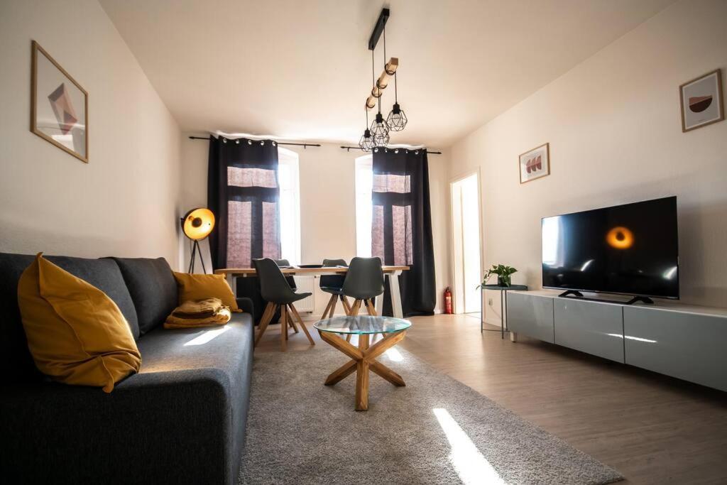 Super Lage Modern Boxspringbett *Netflix* Wlan* Apartment Кемниц Екстериор снимка